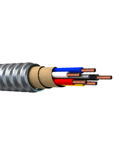 18-3C Solid Copper Thermostat Galvanized Steel TFN Insulation Interlocked Armored Cable