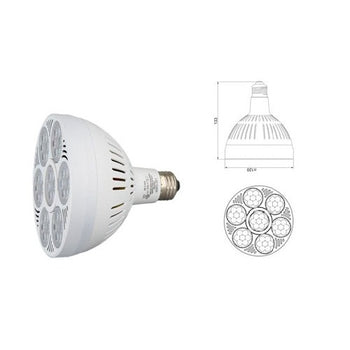 High-output Led Par Lamps E26 55W 120K 120V 15D UL Listed