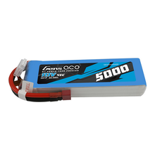 Gens Ace 5000mAh 3S1P 11.1V 45C Lipo Battery Pack With Deans Plug