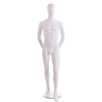 Male Mannequin - Oval Head, Arms Behind Back Econoco DEREK2OV