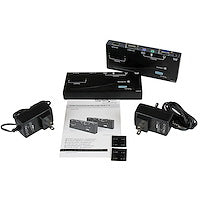 USB PS2 KVM Console Extender Cat5 Extender 500 ft Right in Front