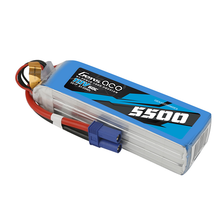 Gens Ace 5500mAh 3S1P 11.1V 60C Lipo Battery Pack With EC5 Plug