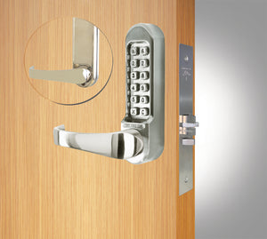 Code Locks CL555SS Stainless Steel Code Free Mortise Lock