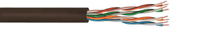 Commscope 4657314/10 24 AWG 4 Pair Pink DataPipe 5EN5 Solid BC Non Plenum UTP Category 5e Cable