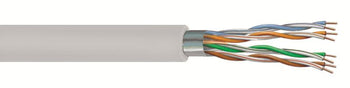 Commscope 4667104/10 24 AWG 4 Pair Yellow DataPipe 5ENS4 Soild BC Non Plenum F/UTP Cat5e Cable