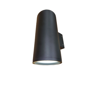 Aeralux Thalassa ET6024 24-Watts 3000K CCT 60˚ Beam Angle Black Outdoor Sconce Fixture