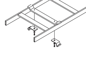 Cable Runway Movable Cross Member Glacier White 18