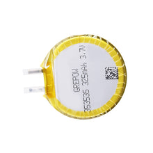 Grepow 325mAh 3.7V LiPo Round Shaped Battery 3535035