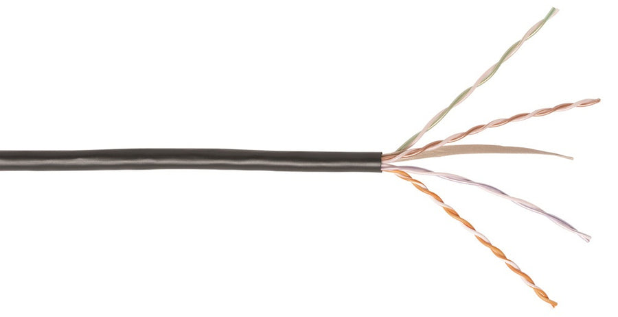 Commscope TE510P-BL02 24 AWG 4 Pair Blue 510 Series CMP Solid BC Plenum UTP Category 5e Cable