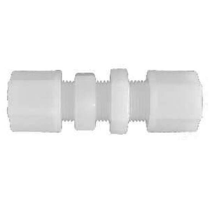 Bulkhead Union Plastic Compression Fittings