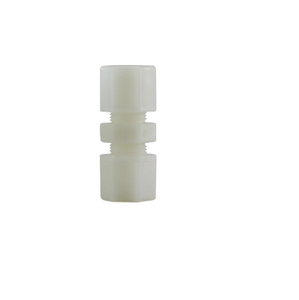 3/8" White Nylon Compression Union 17066N