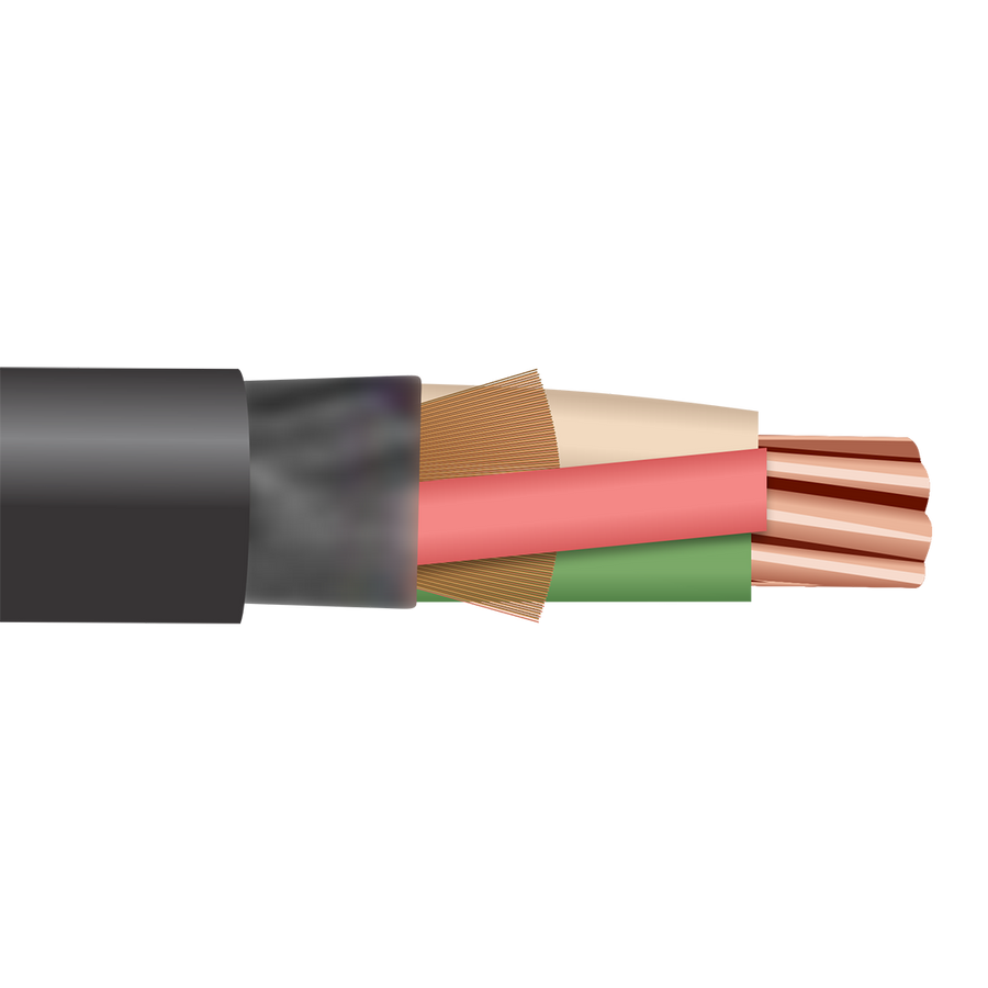 4/0-3 Type W Multi-Conductor 2kV Portable Power Cable