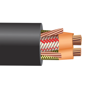 1/0-3 Type SHD-GC Mining Industrial Cable 8001-15000V