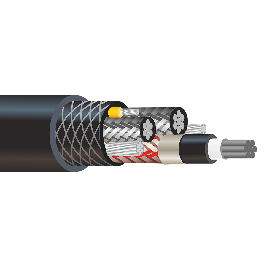 500-3 POWERFLEX TYPE SHD-GC MINING INDUSTRIAL CABLE 2000V