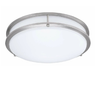 12' 16W 120V 2700K CCT 1450 Lumens LED Double Ring Flush Mount Ceiling Light (Pack of 6)