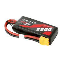 Gens Ace 2200mAh 2S1P 7.4 V 60C Lipo Battery Pack With XT60 Plug