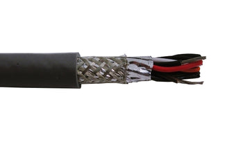 BELDEN MULTI PAIR FOIL/BRAID SHIELD SR-PVC INSULATION LOW-CAPACITANCE EIA RS-232 COMPUTER CABLE