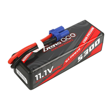 Gens Ace 5300mAh 3S1P 11.1V 60C HardCase Lipo Battery 15 With EC5 Plug