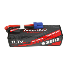 Gens Ace 5300mAh 3S1P 11.1V 60C HardCase Lipo Battery 15 With EC5 Plug