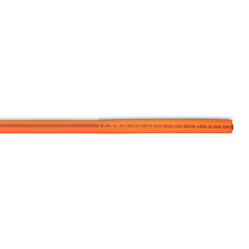 Maney 2010203 2 AWG 1650/34 Strand Bare Copper Unshielded Super Vu Tron Orange 600V Welding Cable