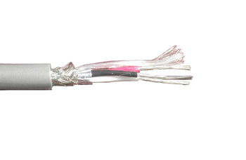 Belden 9608 24 AWG 3 Conductor Foil/Braid Shield SR-PVC Insulation 300V Eia Rs-232 Computer Cable