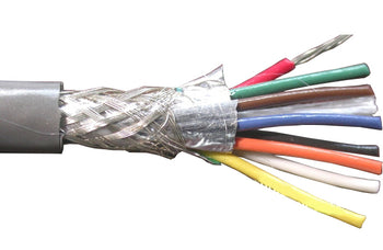 Belden 9940 22 AWG 4 Conductor Foil/Braid Shield SR-PVC Insulation Low-capacitance EIA Rs-232 Computer Cable