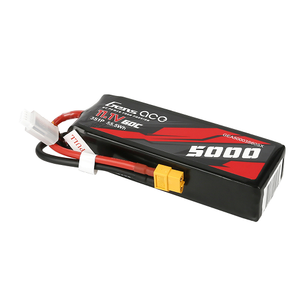 Gens Ace 5000mAh 3S1P 11.1V 60C Short-Size Lipo Battery Pack With XT60 Plug