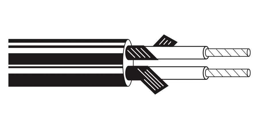 Belden 8416 25 AWG 2 Conductor Individually Shielded Audio & Instrumentation Cable