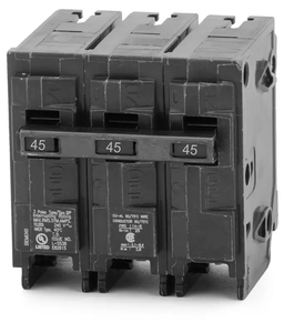 Siemens Q345 Type QP 3 Pole 45 Amp 240 VAC 10 kA Plug In Circuit Breaker