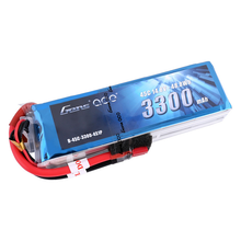 Gens Ace 3300mAh 4S1P 14.8V 45C Lipo Battery Pack With Deans Plug