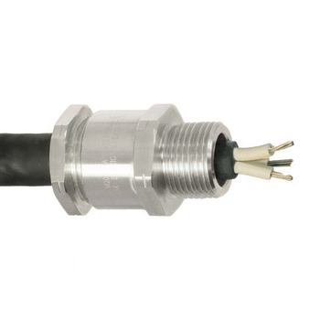 20S Cable Gland A2FHT Single Seal CMP High Temperature Unamoured and Braided Explosive Atmosphere