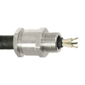 20 Cable Gland A2FHT Single Seal CMP High Temperature Unamoured and Braided Explosive Atmosphere