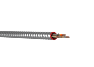 10-4C Solid Copper AC Lite® Interlocked Galvanized THHN Insulation Aluminum Armored Cable