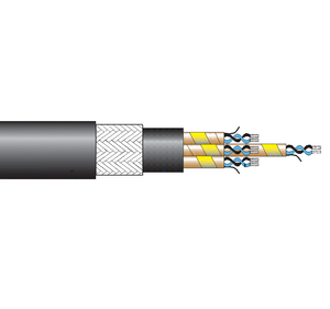 2 x 2 x 0.75 mm² BFOU BFCU Low Voltage Power 250V Halogen-Free Mud Resistant Cable