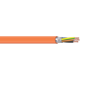 Electric And Hybrid Vehicle Stranded BC Tin Plated Copper Braid RADOX Elastomer S 150C 1/1.5KV Battery Cable