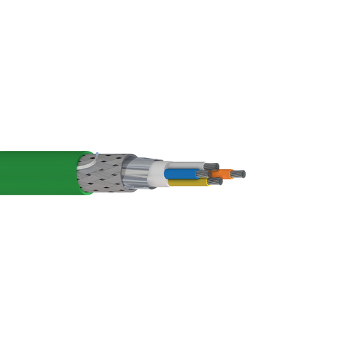 Belden 7962A 22 AWG 2 Pairs Overall Beldfoil TC Braid CM CMX-Outdoor DataTuff Cat 5e Cable