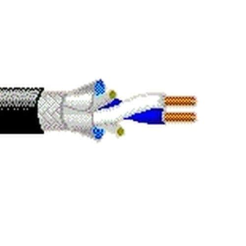 Belden 9860 16 AWG 1 Pair Solid BC Duofoil TC Braid Shield Twinaxial Cable