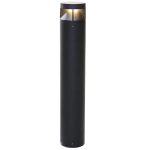 Aeralux Raphael 10-Watts 3000K CCT Black-Aluminum Bollard Outdoor Light