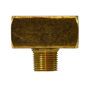 Male Branch Tee FIP x FIPXMIP Brass Fitting Pipe