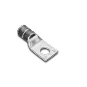 Burndy YAV25LTC14FX 1/0 AWG Flex 1/4" Stud 1 Hole Short Barrel Copper Lug Inspection Window