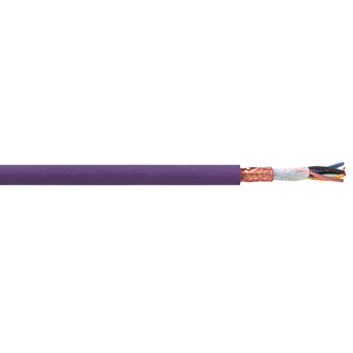 Bus System Bare Copper Shield TC Braid PUR Jacket Industrial Automation Misc Cable