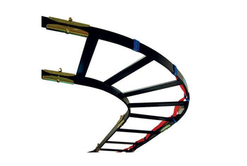 Cable Runway E-Bend Black 18