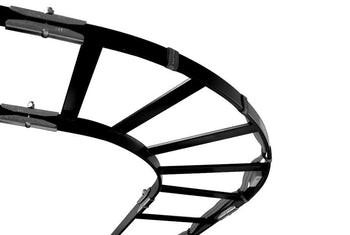 Cable Runway E-Bend Black 9