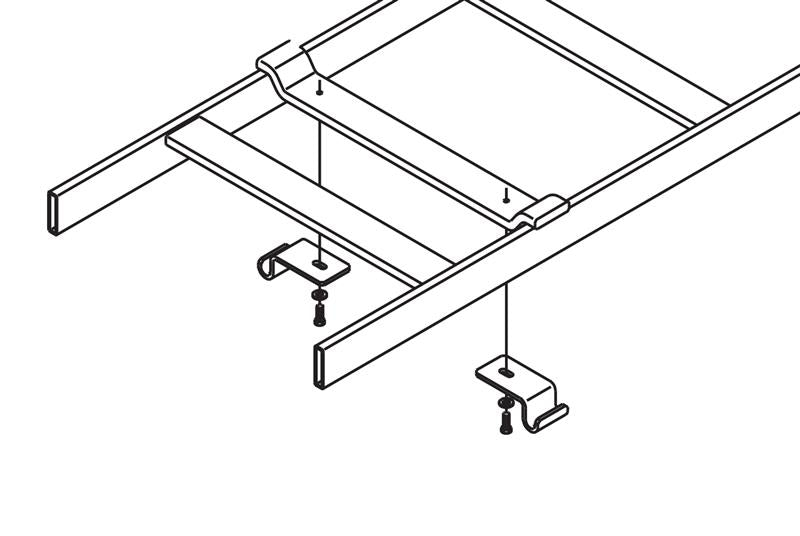 Cable Runway Movable Cross Member Black 18