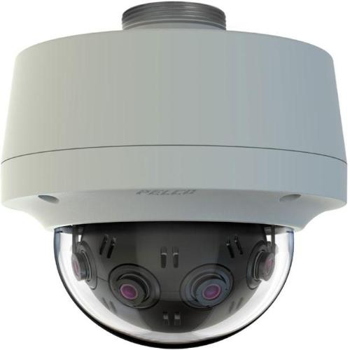 12 Megapixel 180° Panoramic Pendant Environmental Vandal Network Camera Gray PELCO IMM12018-1EP