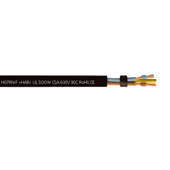 10 AWG 5 Cores H07RN-F/SOOW BC UL/CSA Heavy-Duty Flexible Cable 4151005