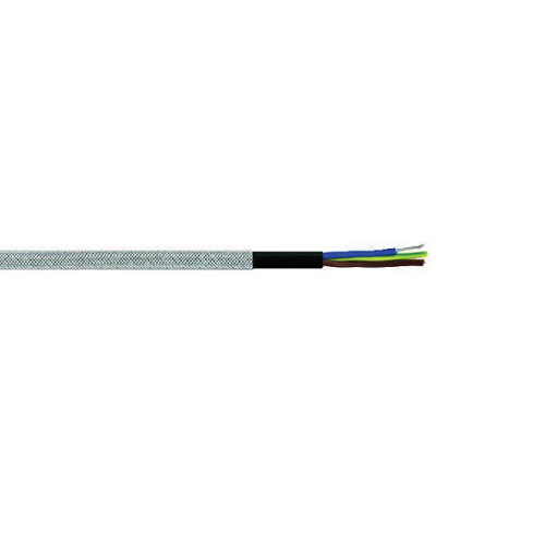 12 AWG 4 Cores H05SST-F TC Overall Braid Heavy-Duty High And Low Temperature Silicone Cable 6411204