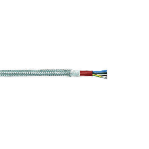 SiHF-GLP Tinned Copper Overall Steel Braid High And Low Temperature Silicone Cable