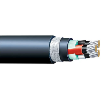 3 Cores 50 mm² JIS C 3410 0.6/1KV (FA-)DPYE Shipboard Flame Retardant Power Cable