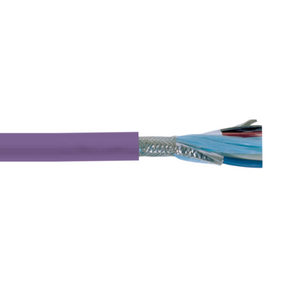 DeviceBus Tinned Copper Braid Shield Al Foil PE PUR 75C 300V Industrial Misc Cable